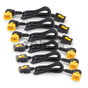 Набор кабелей питания APC AP8716R 1.83м Power Cord Kit (6 ea), Locking, C19 to C20 (90 Degree), 1.8m