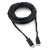 Кабель Cablexpert DisplayPort->HDMI, 7.5м, 20M/19M, черный, экран, пакет, фото 2