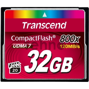 Флеш карта CF 32GB Transcend, 800X