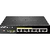 Коммутатор Unmanaged Switch with 8 10/100/1000Base-T ports (4 PoE ports 802.3af/802.3at (30 W), PoE Budget 68).8K Mac address, Auto-sensing, 802.3x Flow Control, Stand-alone, Auto MDI/MDI-X for each port, D-link Green technology, Metal case.Manual + Exter, фото 5