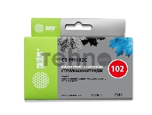 Картридж струйный Cactus CS-PFI102C синий (130мл) для Canon IP iPF500/iPF600/iPF700/ MFP M40/iPF765/LP17/LP24