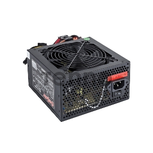 Блок питания 400W Exegate 400NPX, ATX, SC, black, 12cm fan, 24p+4p, 6/8p PCI-E, 3*SATA, 2*IDE, FDD + кабель 220V с защитой от выдергивания