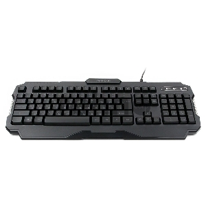 Клавиатура игровая Гарнизон GK-330G, подсветка, код Survarium,  USB, черный, антифантомные  клавиш