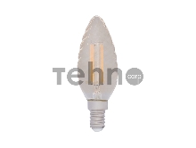 Лампа филаментная REXANT Витая свеча LCW35 7.5 Вт 600 Лм 2400K E14 золотистая колба