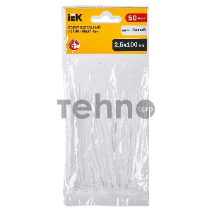 Хомут Iek UHH20-D025-100-050 2,5х100мм нейлон (50шт) ИЭК Хомут Iek UHH20-D025-100-050 2,5х100мм нейлон (50шт) ИЭК