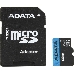 Флеш карта microSD 64GB ADATA microSDHC Class 10 UHS-I A1 100/25 MB/s (SD адаптер), фото 8