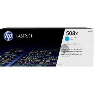 Тонер Картридж HP 508X CF361X голубой для HP CLJ M552/M553 (9500стр.)
