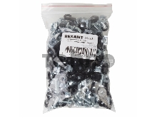 Комплект крепежа винт+шайба+гайка M6x16