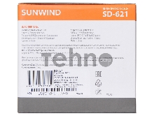 Видеорегистратор SunWind SD-621 черный 2Mpix 1080x1920 1080p 170гр. GPCV1167B