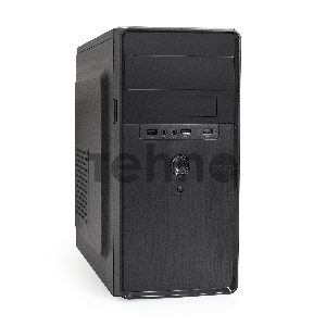 Корпус Minitower ExeGate EX286426RUS BA-309-450W-8 (mATX, БП AA450 с вент. 8см, 2*USB, HD аудио, черный)