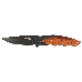 Нож ЗУБР 47711  премиум стрелец складной универсальный рукоятка с деревянными вставкам 185/80мм, фото 2