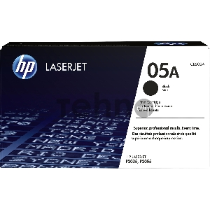 Тонер-картридж HP CE505A черный LJ P2055/P2035 (2300стр.)