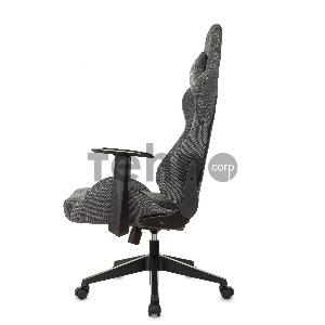 Кресло игровое Zombie Neo серый 3C1 крестов. пластик