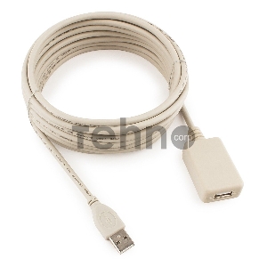 Кабель Gembird UAE016 USB 2.0 кабель удлинительный !!!Активный!!! 4.5м AM/AF