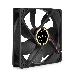 Вентилятор ExeGate EX12025B4P-PWM, 120x120x25 мм, двойной шарикоподшипник, 4pin, PWM, 22dBA, фото 1
