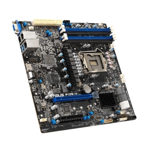 Материнская плата серверная ASUS P12R-M /SP XEON,C252,MICROATX,4DIMM,VERTICAL Материнская плата серверная ASUS P12R-M /SP XEON,C252,MICROATX,4DIMM,VERTICAL