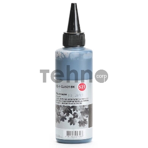 Чернила Cactus CS-I-CLI521BK черный (100мл) CANON PIXMA MP540/MP550/MP620/MP630/MP640/MP660