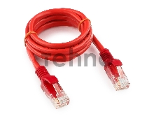Патч-корд UTP Cablexpert кат.5e, 1м, литой, многожильный (красный)