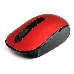 Мышь беспров. Gembird MUSW-355-R, красный,бесш.клик, soft touch, 3кн.+колесо-кнопка, 1600DPI, 2,4ГГц, фото 1