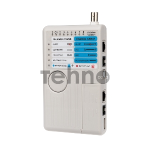 Тестер кабеля универсальный 5 в 1  RJ-45+RJ-11+1394+USB+BNC  3468  REXANT