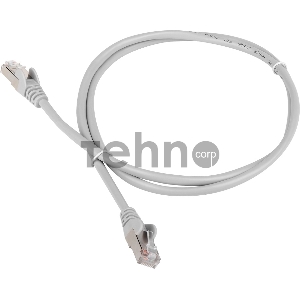 Кабель Patch cord Lanmaster TWT-45-45-5.0/S6-GY 5м FTP Cat 6 Grey