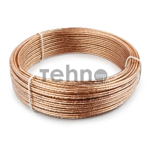 Акустический кабель Cablexpert CC-TC2x1,0-15M, прозрачный,  15 м, бухта