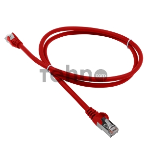 Патч-корд LANMASTER LSZH FTP кат.5e, 7.0 м, красный Патч-корд LANMASTER LSZH FTP кат.5e, 7.0 м, красный