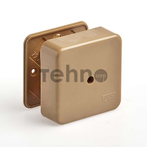 Коробка универсальная для кабель-каналов 80х80х25 кор. IP40 Рувинил 65005К