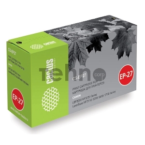 Тонер Картридж Cactus CS-EP27S черный для Canon LBP3200 MF3220 LaserBase MF3110 3200 5600 (2500стр.)