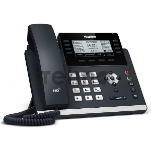Ip-телфон YEALINK SIP-T43U, 12 аккаунтов, BLF,  PoE, GigE, без БП, шт