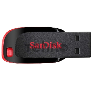 Флеш Диск Sandisk 32Gb Cruzer Blade SDCZ50-032G-B35 USB2.0 черный/красный