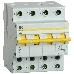 Выключатель-разъединитель трехпозиционный  Iek MPR10-4-063 Выключатель-разъединитель трехпозиционный ВРТ-63 4P 63А, фото 2