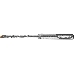 Бур ЗУБР "МАСТЕР" (29315-110-06) по бетону, хвостовик "SDS-Plus", заточенный резец, спираль S4, 6х110мм, фото 2