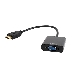 Переходник Gembird-Cablexpert Переходник HDMI-VGA, 19M/15F (A-HDMI-VGA-03), фото 2