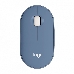 Мышь LOGITECH M350 Pebble Bluetooth Mouse - BLUEBERRY, фото 2