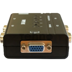 KVM-переключатель D-link DKVM-4K/B3A 4-портовый KVM-переключатель с портами VGA и PS/2