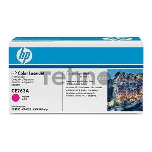 Тонер-картридж HP CE263A пурпурный CLJ CP4025/CP4525 (11000стр.)