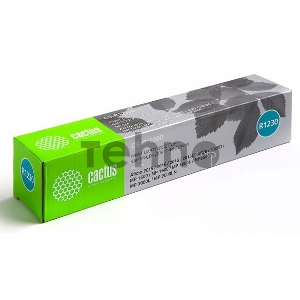 Тонер Картридж Cactus CS-R1230D черный для Ricoh Aficio 2015/2016/2018/2018D/2020/2020D/MP 1500/MP 1600/MP 1600L/MP 1900/MP 2000/MP 2000L/MP 2000LN (9000стр.)