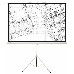 Экран Cactus 127x127см Triscreen CS-PST-127X127 1:1 напольный рулонный белый, фото 2
