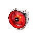 Кулер DEEPCOOL GAMMAXX300R LGA1366/1156/55/51/50/775/FM2+/FM2/FM1/AM3+/AM3/AM2+/AM2/AM4 (24шт/кор, TDP 130Вт, PWM, Red Led, 3 тепл. трубки прямого контакта,120мм вент-р,17.8~21dB(A)) RET, фото 6