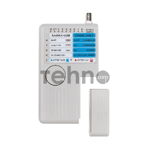 Тестер кабеля универсальный 5 в 1  RJ-45+RJ-11+1394+USB+BNC  3468  REXANT