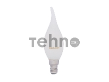 Лампа филаментная REXANT Свеча на ветру CN37 9.5 Вт 915 Лм 4000K E14 матовая колба