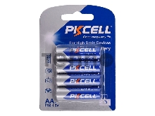 Литиевый элемент питания PKCELL Li-Fe AA-4B тип - AA 4 шт в блистере