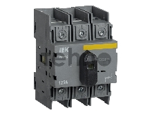 Выключатель-разъединитель модульный 3п 125А ВРМ-2 IEK MVR20-3-125