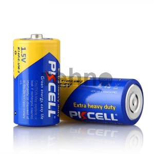 Солевой элемент питания PKCELL R14P-2B тип - C(LR14) 2 шт в блистере