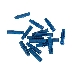 Дюбель распорный KRANZ 6х30, синий, пакет (50 шт./уп.), фото 2