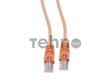 Патч-корд UTP Cablexpert кат.5e, 1м, литой, многожильный (оранжевый)
