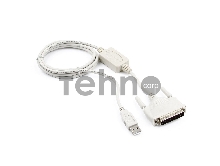 Переходник Gembird Переходник с USB  DB25M/AM 1.8m  UAS112 блистер