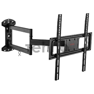 Кронштейн для телевизора Arm Media LCD-415 черный 24-55 макс.35кг настенный поворотно-выдвижной и наклонный