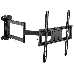 Кронштейн для телевизора Arm Media LCD-415 черный 24"-55" макс.35кг настенный поворотно-выдвижной и наклонный, фото 2